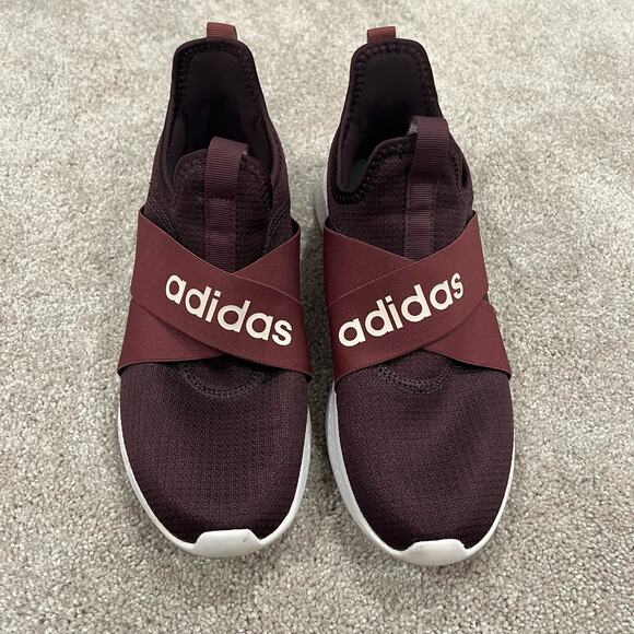 Adidas Women's‎ Cloudfoam Comfort Pure Motion Adapt Running Shoes Maroon 9.5 - Picture 2 of 6